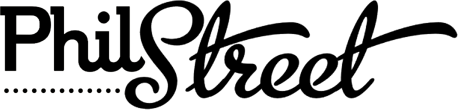 Phil Street Logo - ©PhilStreet Graphic Design Designer Nottingham UK