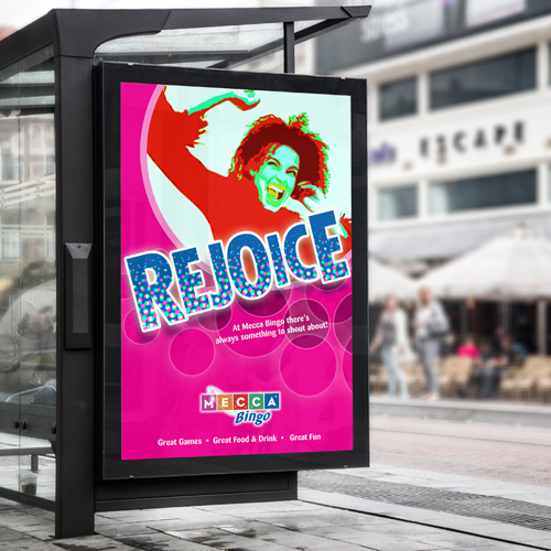 Mecca Bingo - 'RE' campaign poster - Gallery Image