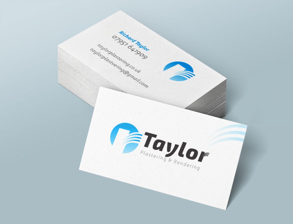 Taylor Plastering & Rendering - business cards