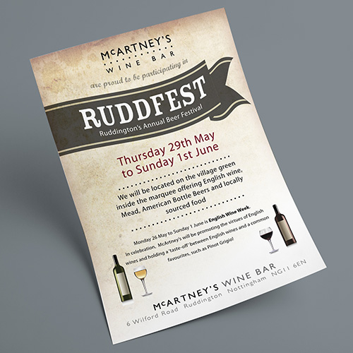 Ruddfest Beer Festival Poster - Gallery Image