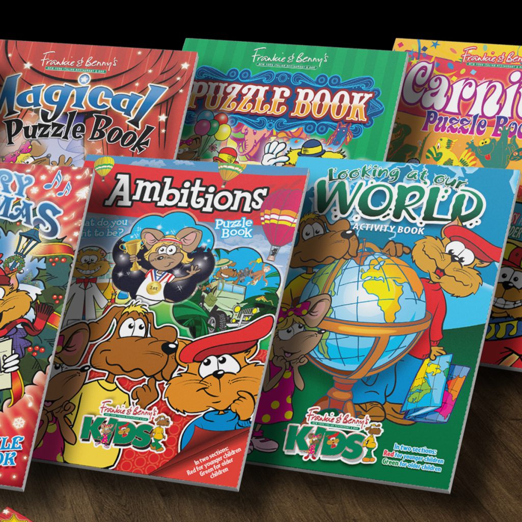 Frankie & Benny's Puzzle Books Collection Gallery Image
